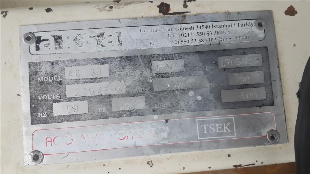 Aksa Jenerator 2 El Alim Satim